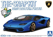 1/32 SNAP LAMBORGHINI Countach LPI 800-4 (Metallic Blue)