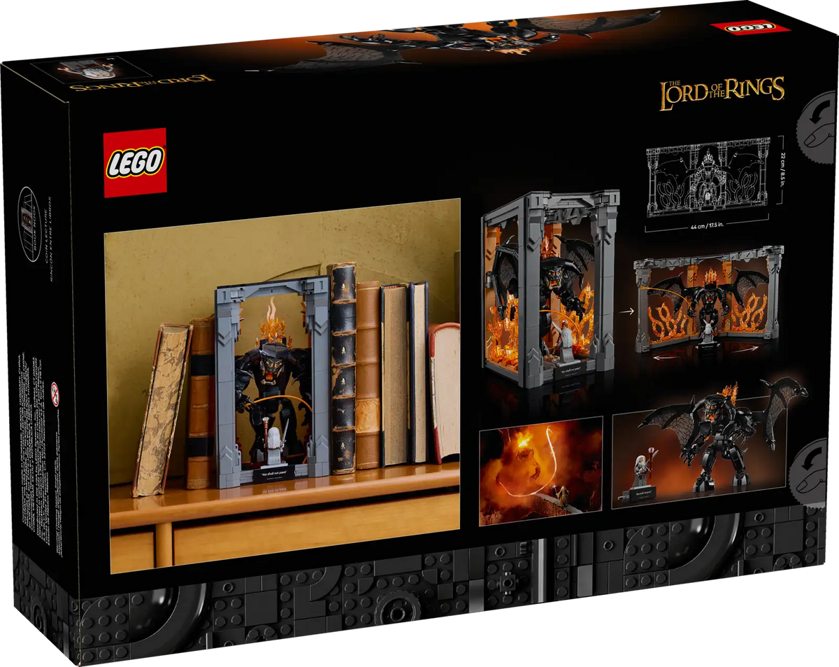 ICONS - The Lord of the Rings: Balrog Book Nook