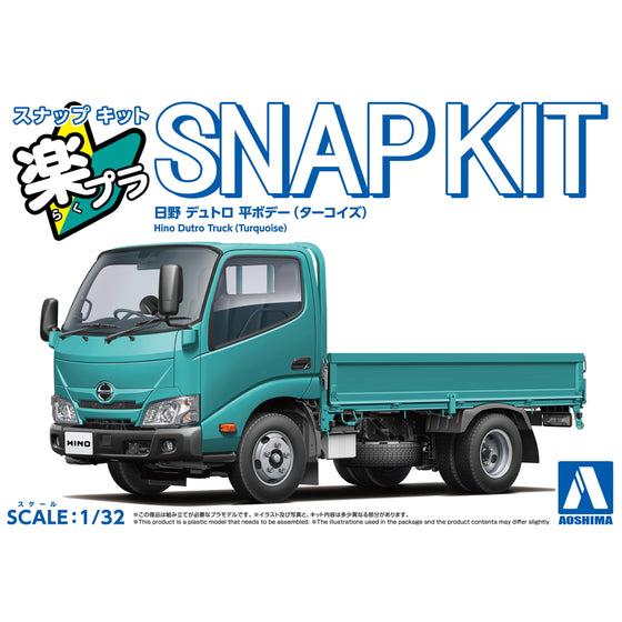 1/32 SNAP Hino Dutro Truck (Turquoise)