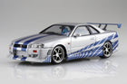 1/24 Fast & Furious R34 SKYLINE GT-R