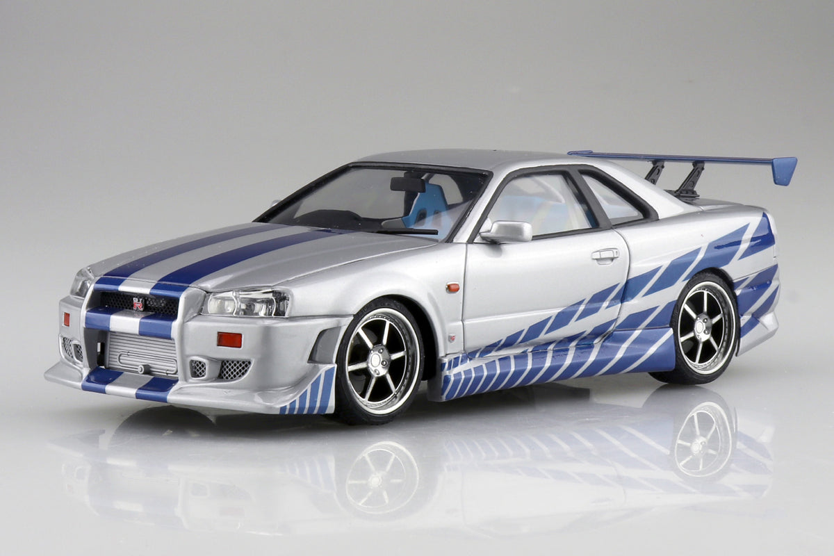 1/24 Fast & Furious R34 SKYLINE GT-R