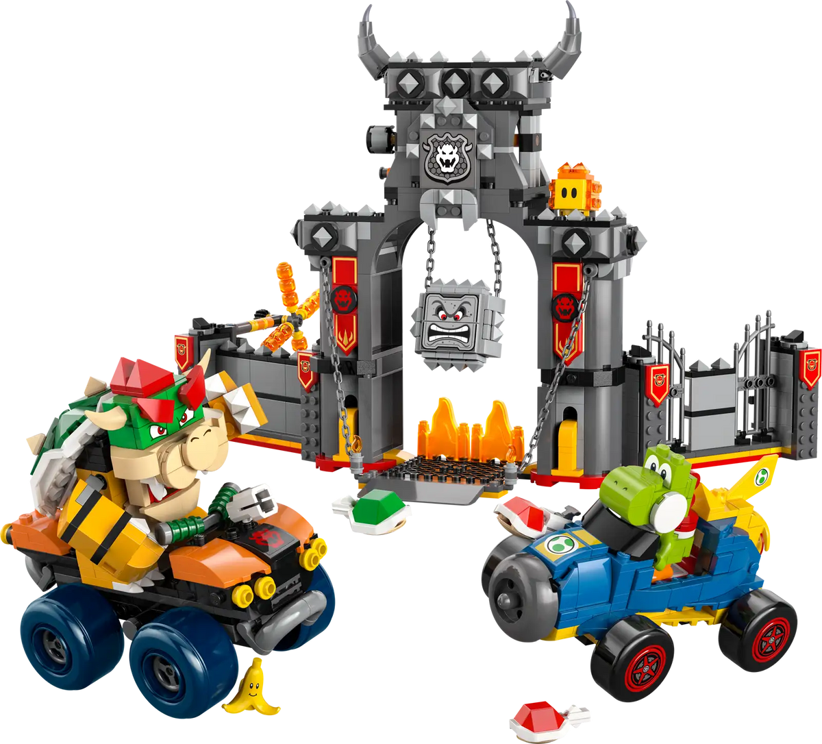 SUPER MARIO - Mario Kart – Bowser's Castle