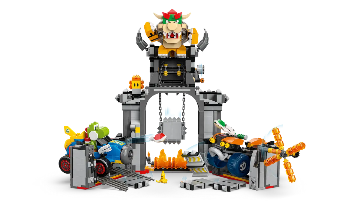 SUPER MARIO - Mario Kart – Bowser's Castle