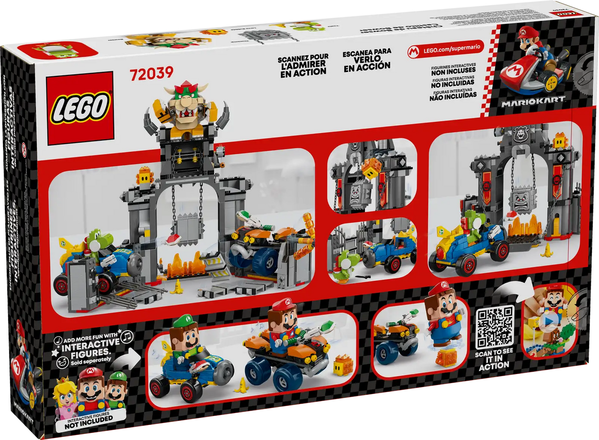 SUPER MARIO - Mario Kart – Bowser's Castle