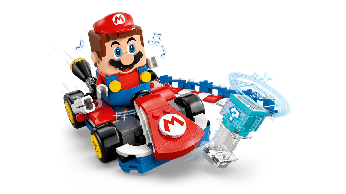 SUPER MARIO - Mario Kart – Interactive LEGO Mario & Standard Kart