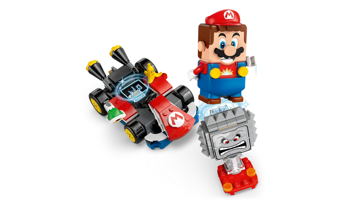 SUPER MARIO - Mario Kart – Interactive LEGO Mario & Standard Kart