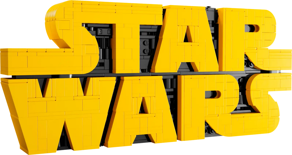 STAR WARS - Brick-Built Star Wars Logo