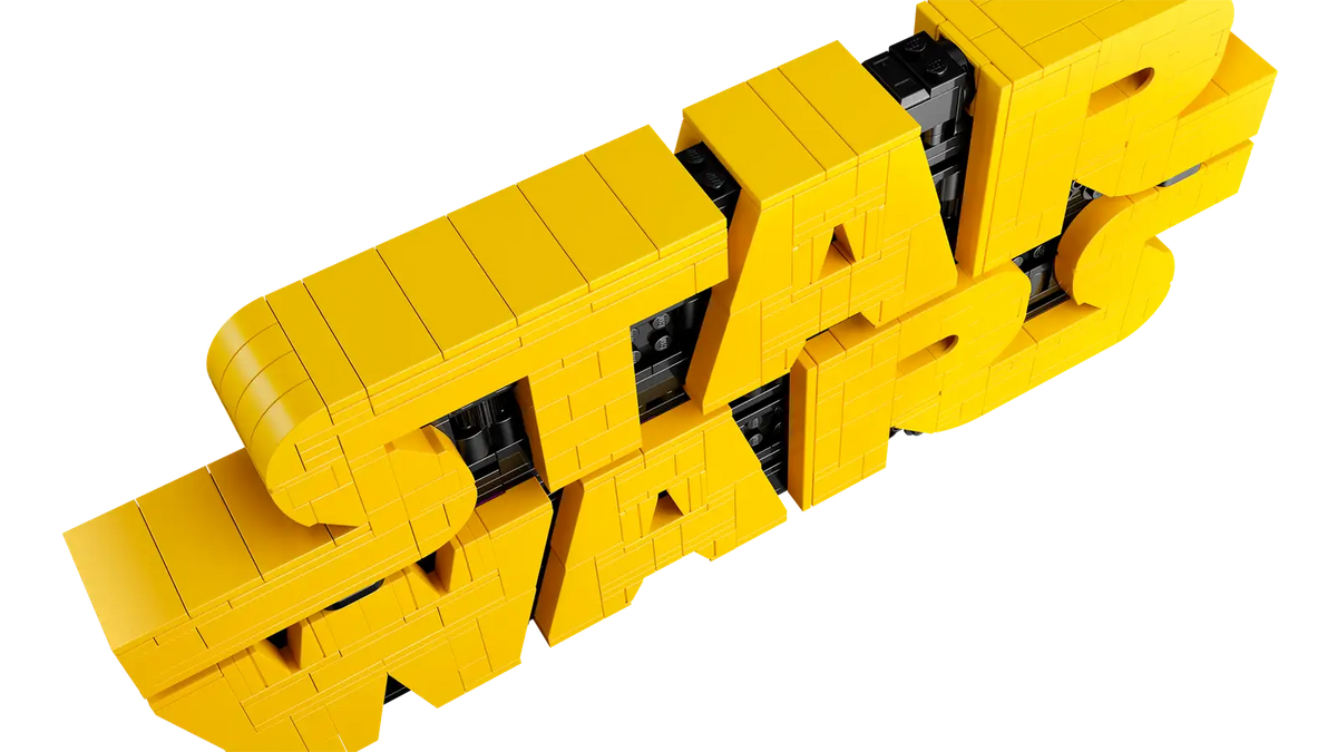 STAR WARS - Brick-Built Star Wars Logo