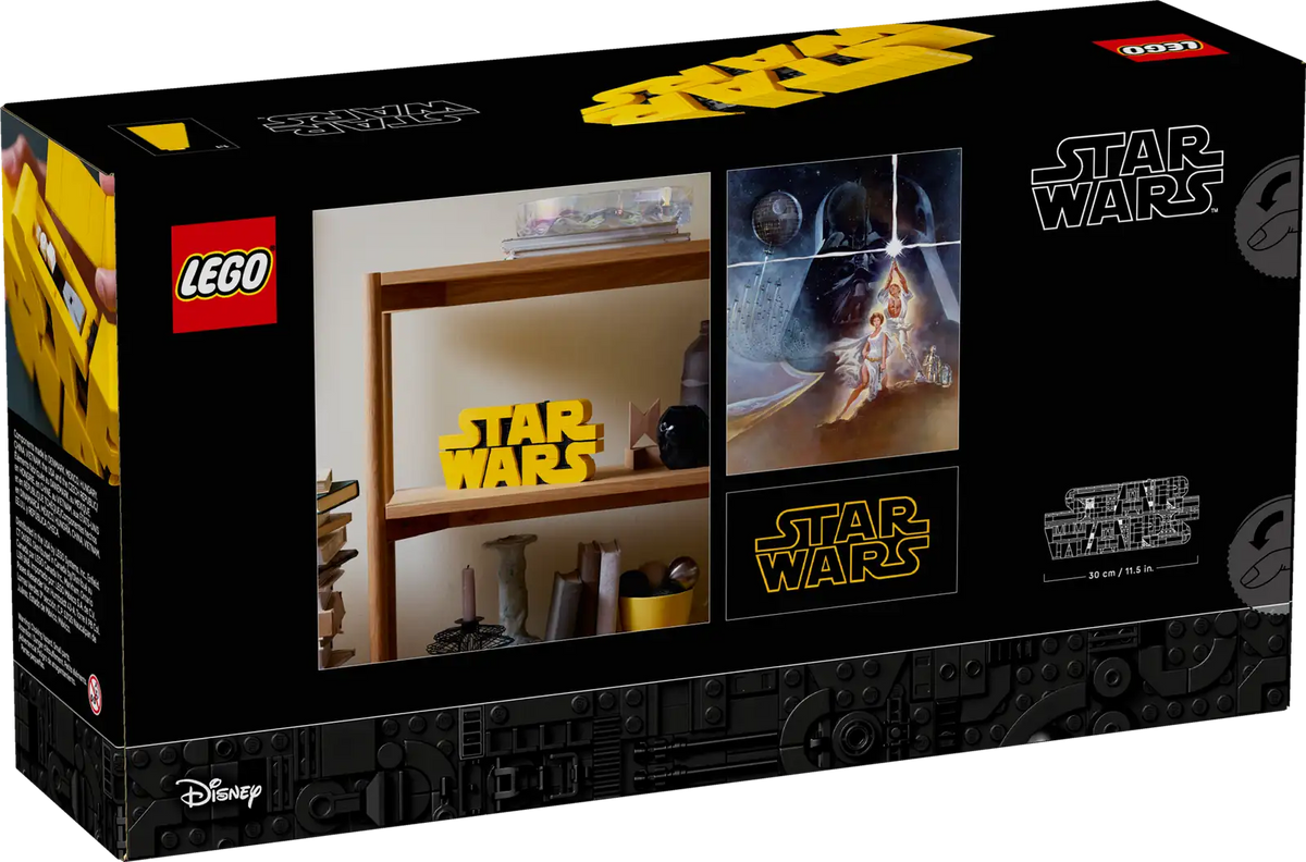 STAR WARS - Brick-Built Star Wars Logo