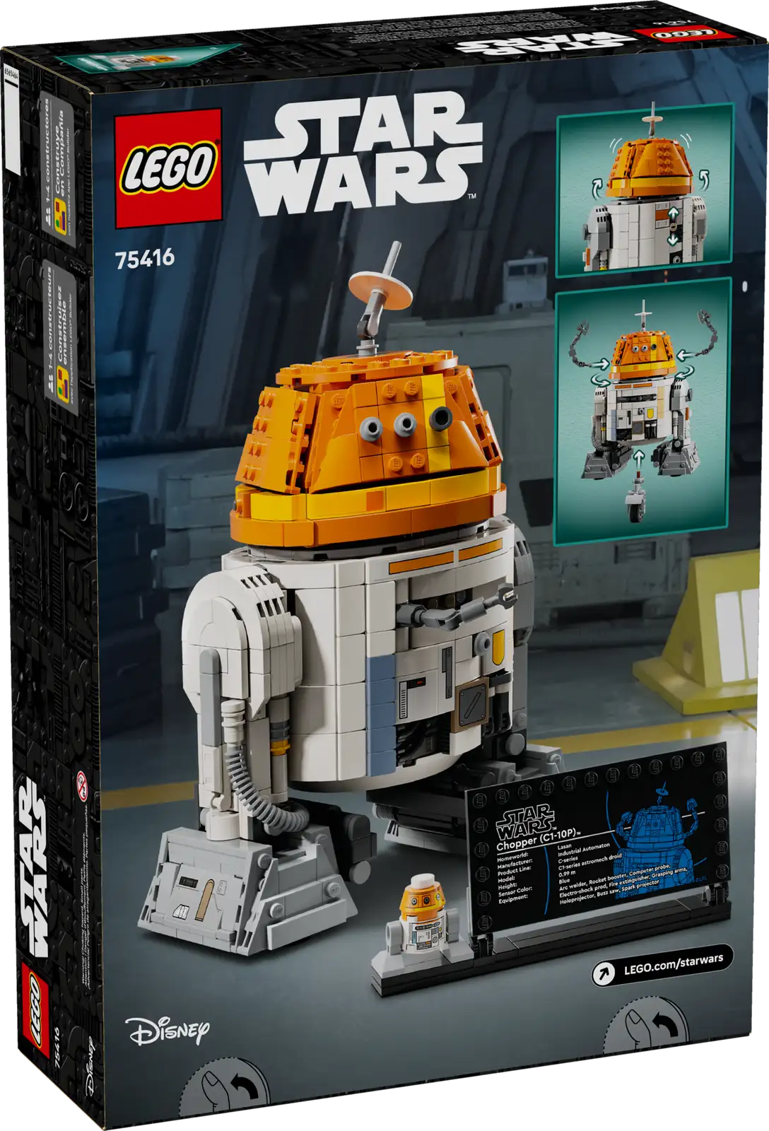 STAR WARS - Chopper (C1-10P) Astromech Droid