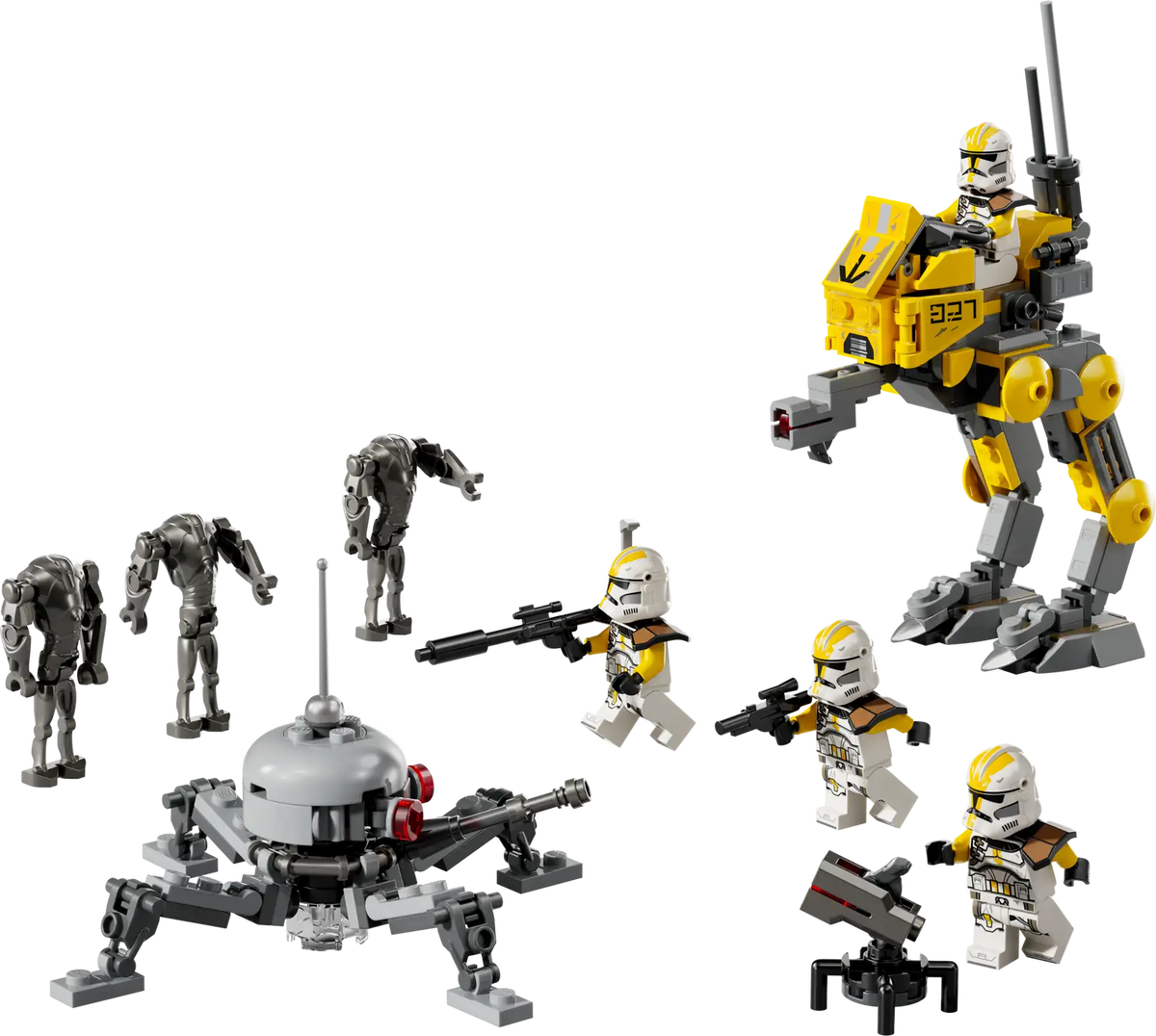 STAR WARS - 327th Star Corps Clone Troopers Battle