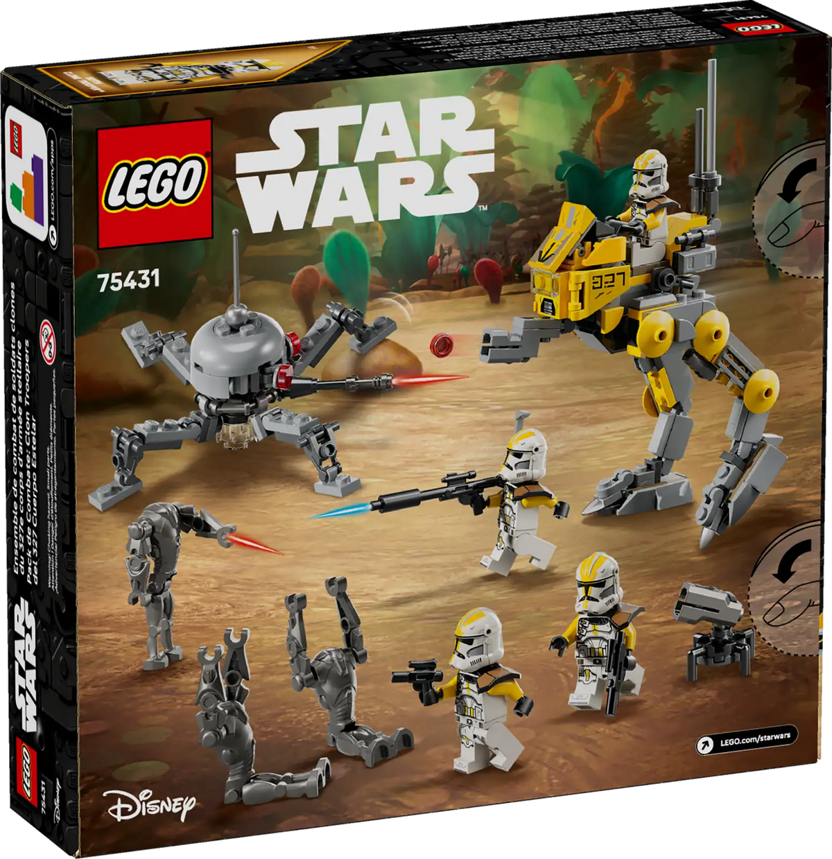 STAR WARS - 327th Star Corps Clone Troopers Battle