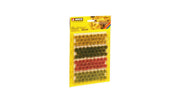 HO Grass Tufts XL "Blooming" (Red, Yellow, Light and Dark Green) 9mm 104pcs