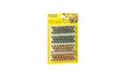 HO Grass Tufts "Wild Flowers" Multi-Colored Flock (52pcs 6mm, 52pcs 9mm)