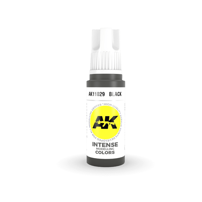 3 Gen Acrylics - Black 17ml