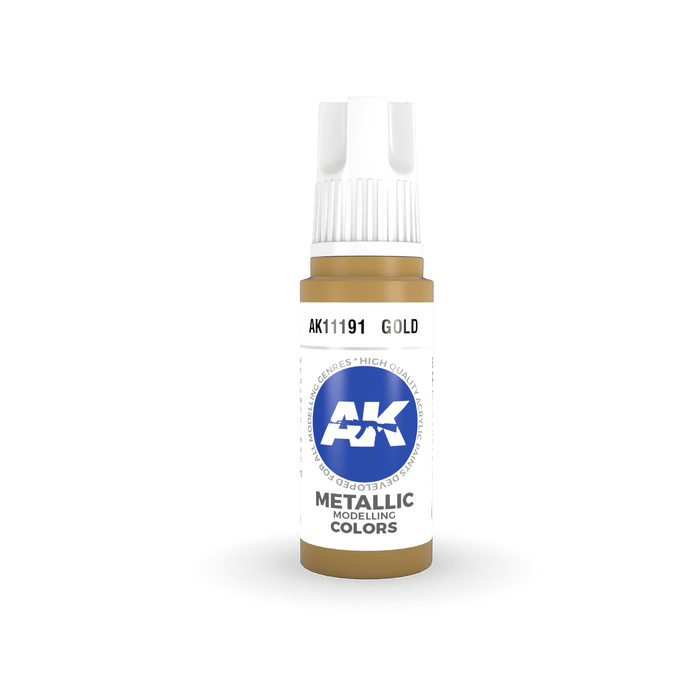 3 Gen Acrylics - Gold 17ml
