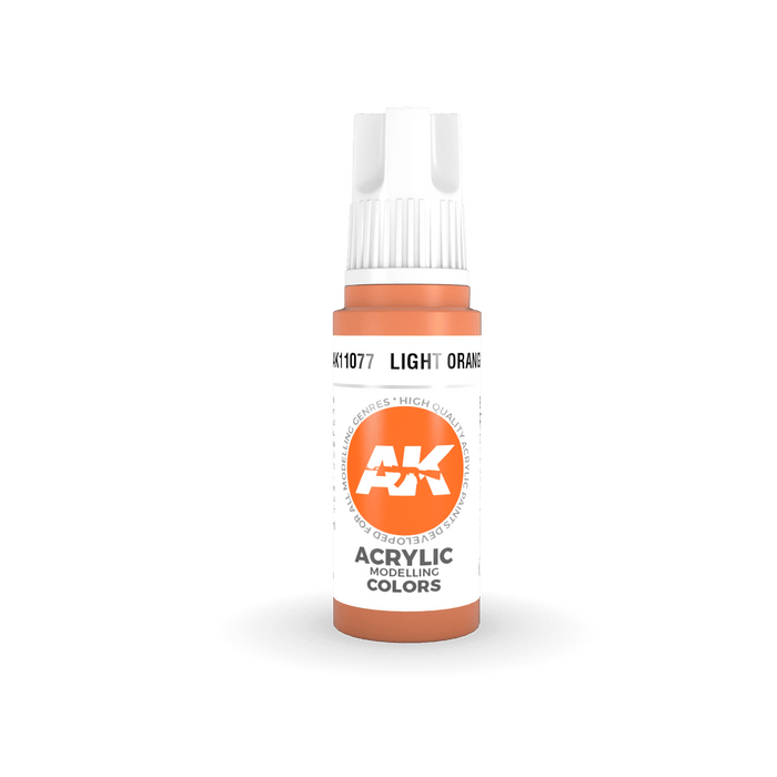 3 Gen Acrylics - Light Orange 17ml