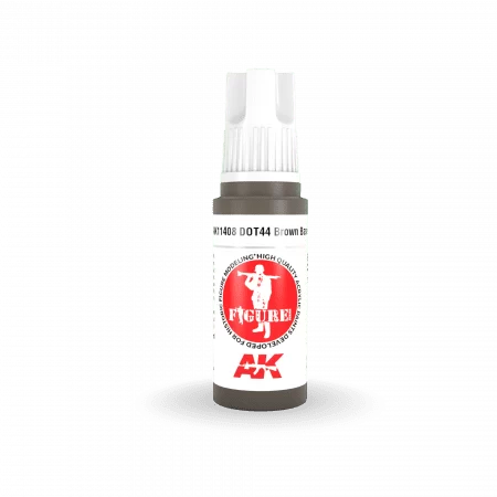 3 Gen Figures Acrylics - Dot44 Brown Base 17ml
