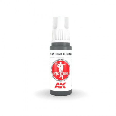 3 Gen Figures Acrylics - French Greyish Blue 17ml