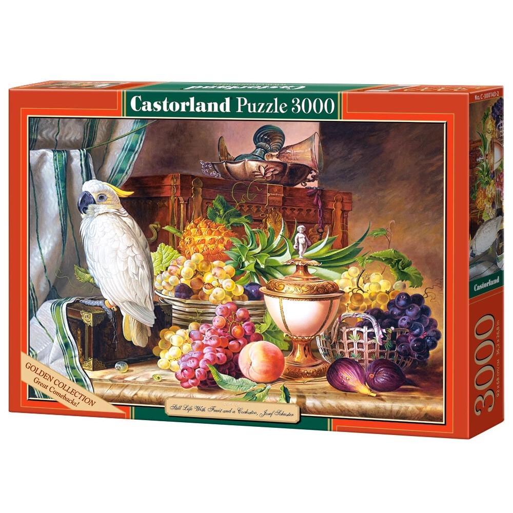 3000pc Still Life With Fruit & Cockatoo Puzzle