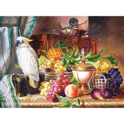 3000pc Still Life With Fruit & Cockatoo Puzzle