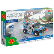 302pc Police Patrol Car Constructor Kit