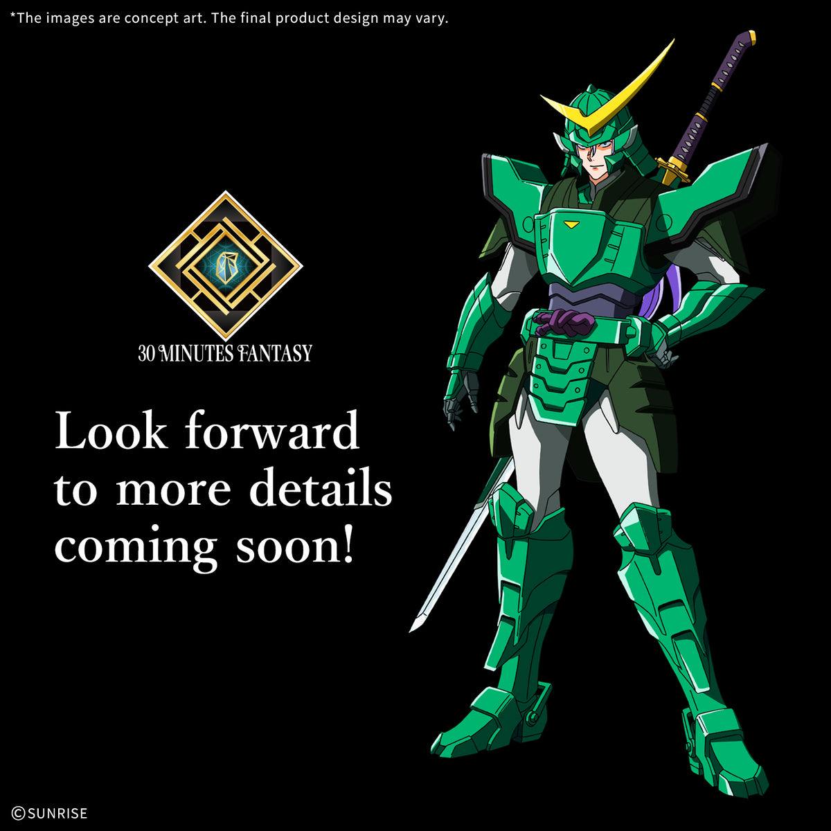 30MF Yoroi-Shinden Samurai Troopers Shion of The Light