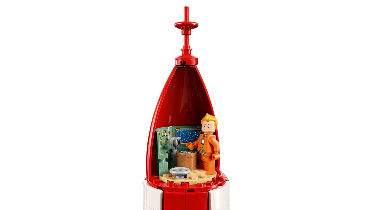 IDEAS - Tintin Moon Rocket
