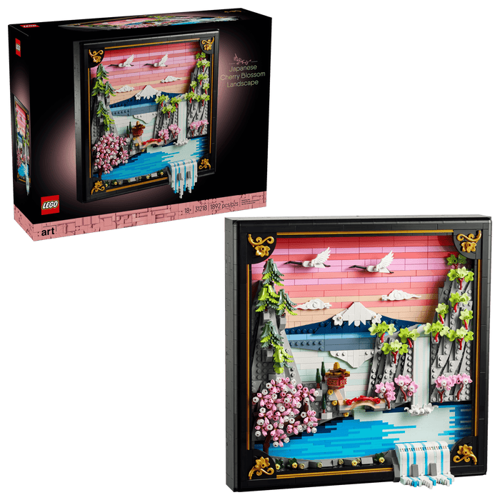 ART - Japanese Cherry Blossom Landscape