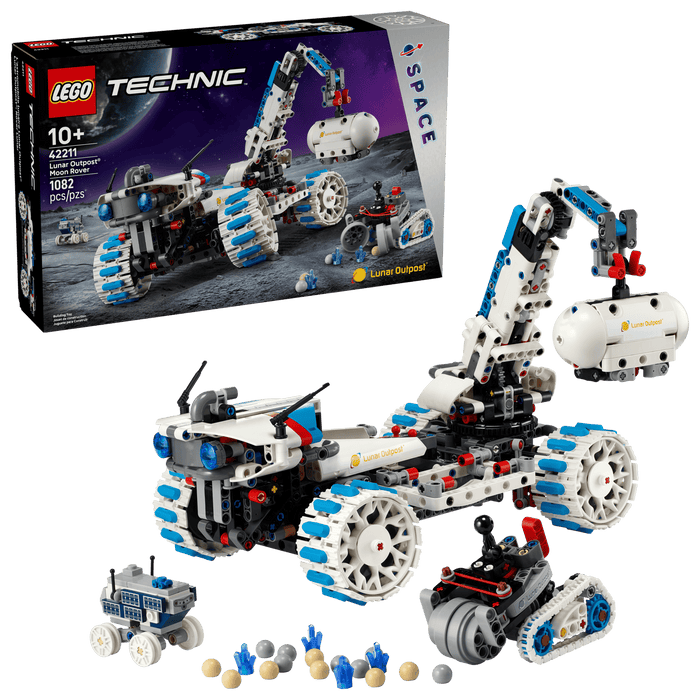 TECHNIC - Lunar Outpost Moon Rover Space Vehicle