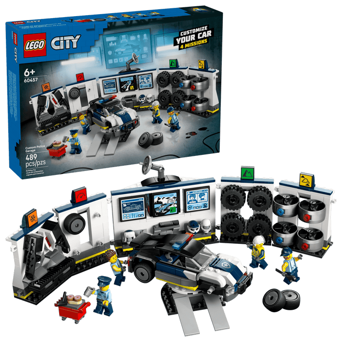 CITY - Custom Police Car Garage