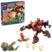 SONIC THE HEDGEHOG - Knuckles vs. Dr. Eggman Egg Crusher Mech