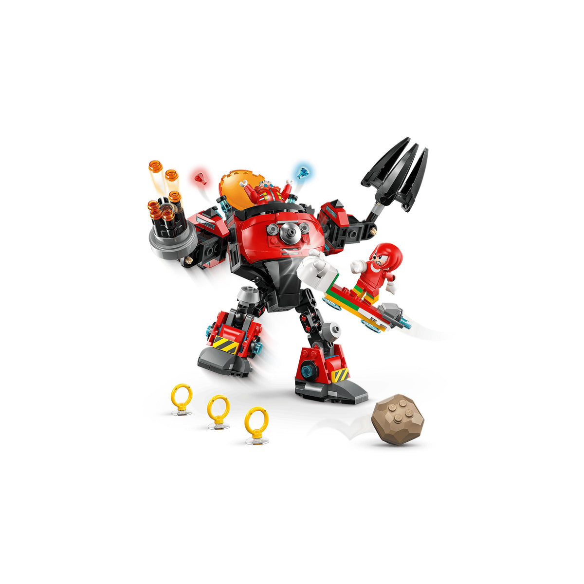 SONIC THE HEDGEHOG - Knuckles vs. Dr. Eggman Egg Crusher Mech