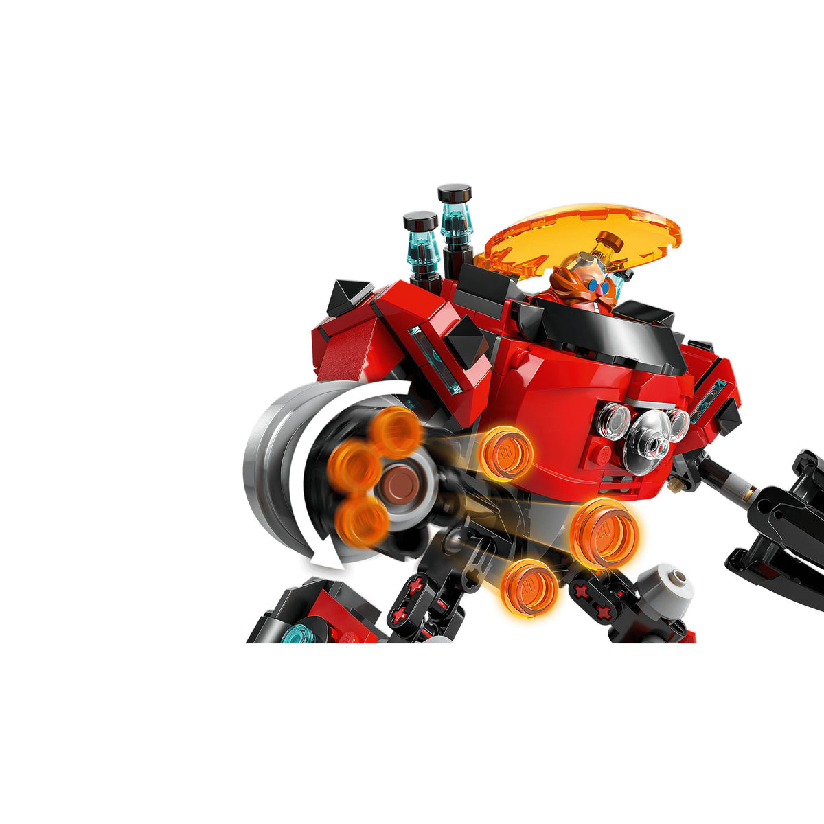 SONIC THE HEDGEHOG - Knuckles vs. Dr. Eggman Egg Crusher Mech