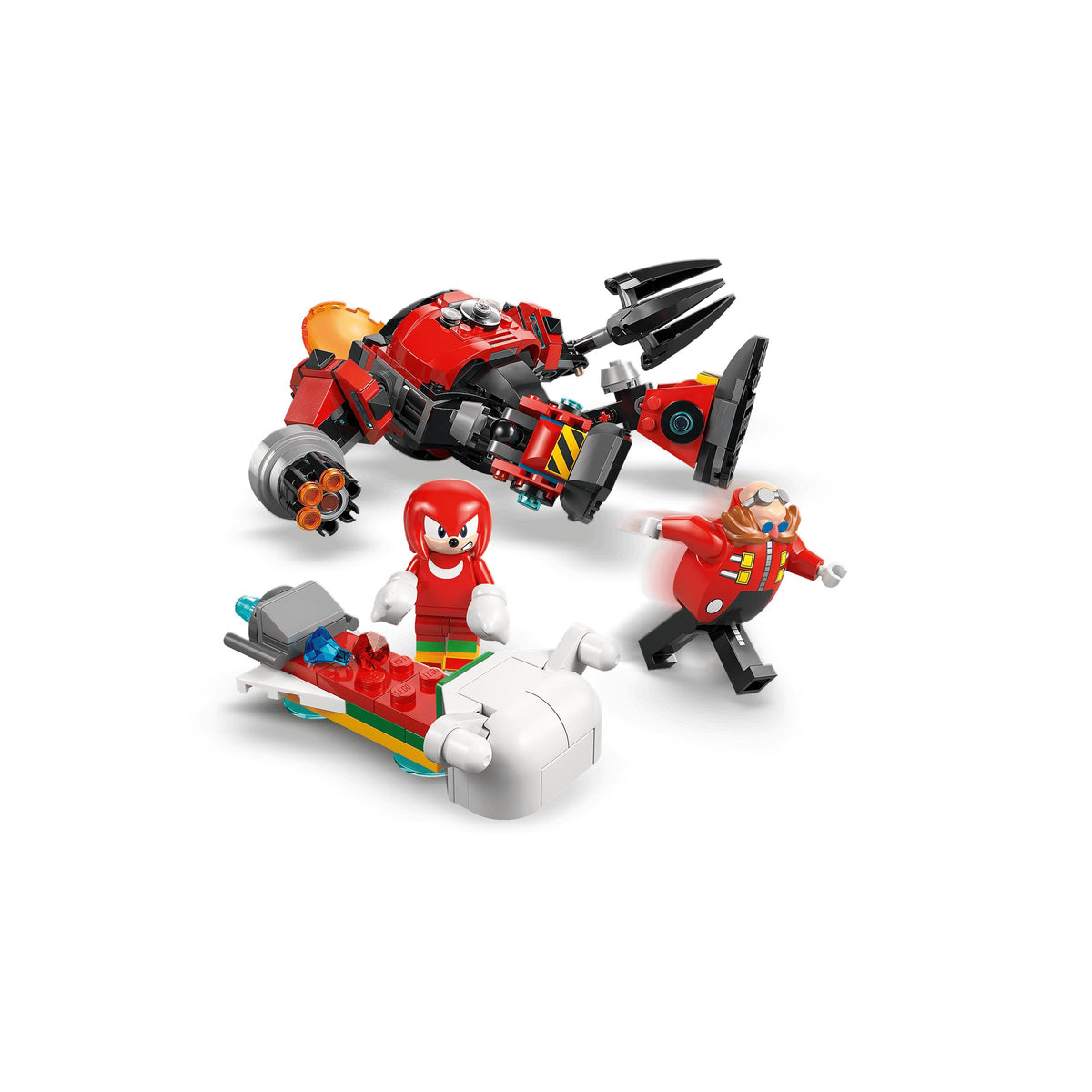 SONIC THE HEDGEHOG - Knuckles vs. Dr. Eggman Egg Crusher Mech