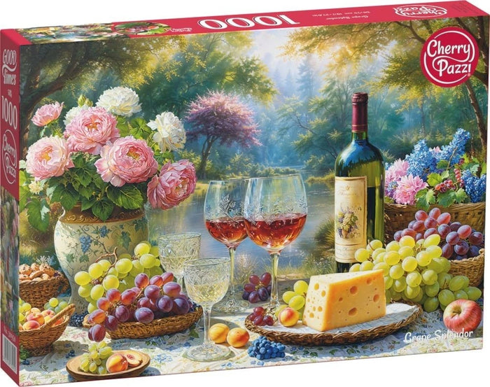1000pc Grape Splendor Jigsaw Puzzle