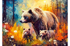 1000pc Together in the Wild Jigsaw Puzzle