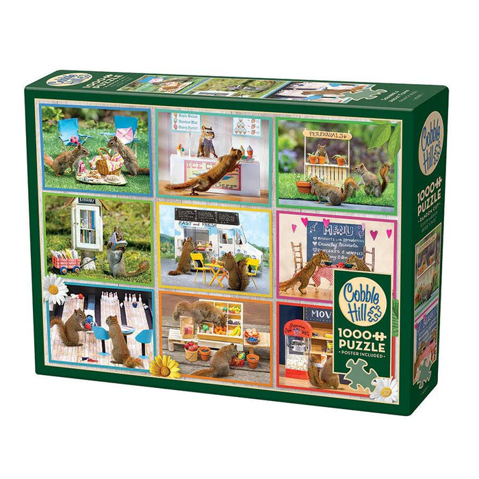 1000pc Squirrels Around Town Puzzle
