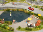 HO Themed Figures Set "Bathing" (6 Figures and Accessories)