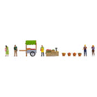 HO Themed Figures Set "Fruit Stall"