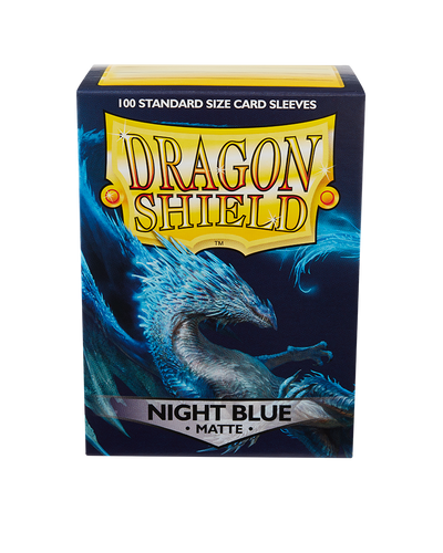 Sleeves  Dragon Shield  Box 60  Matte Night Blue