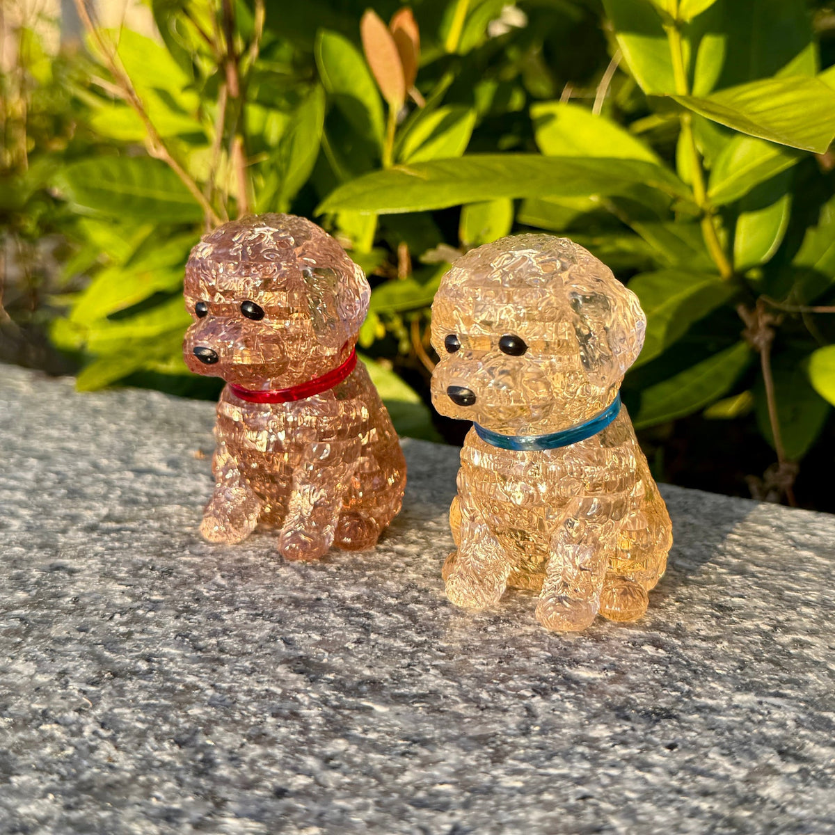 3D Toy Poodle Apricot Crystal Puzzle