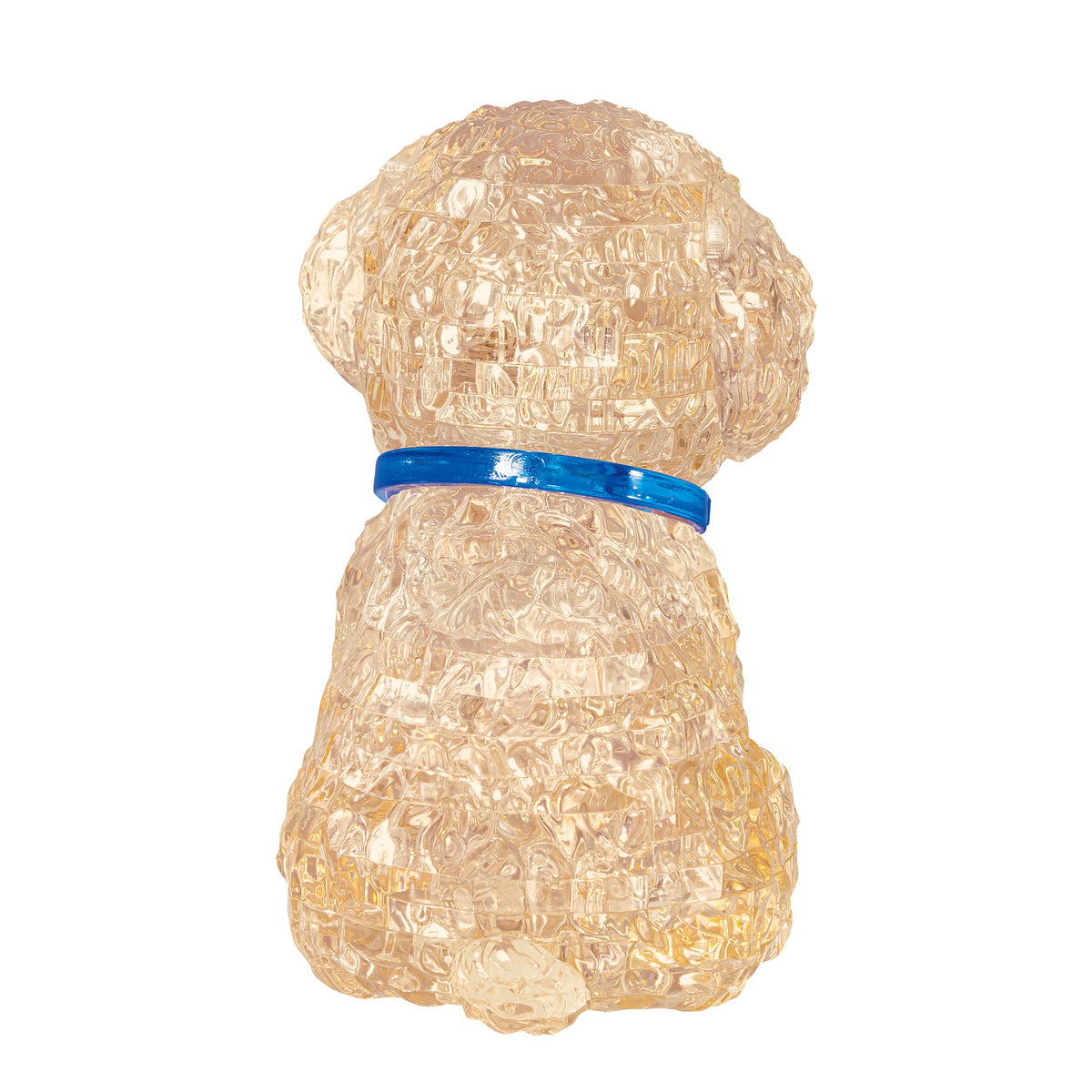 3D Toy Poodle Apricot Crystal Puzzle