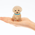 3D Apricot Toy Poodle Crystal Puzzle