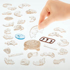 3D Apricot Toy Poodle Crystal Puzzle
