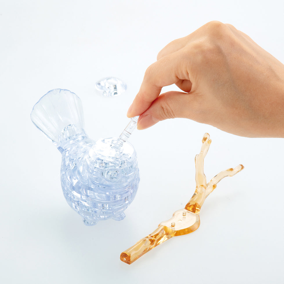 3D Clear Bird Crystal Puzzle
