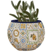 3D Flowerpot Retro Tiles Puzzle