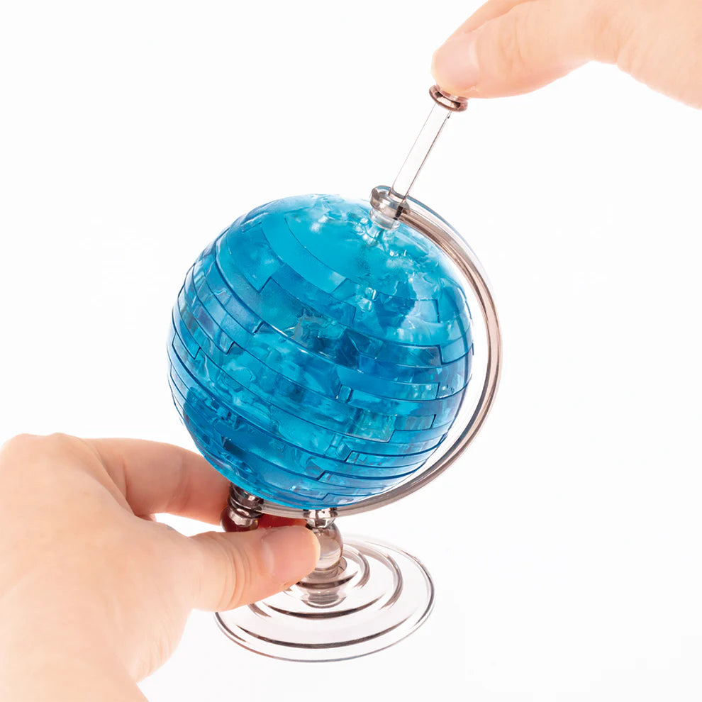 3D Globe Crystal Puzzle