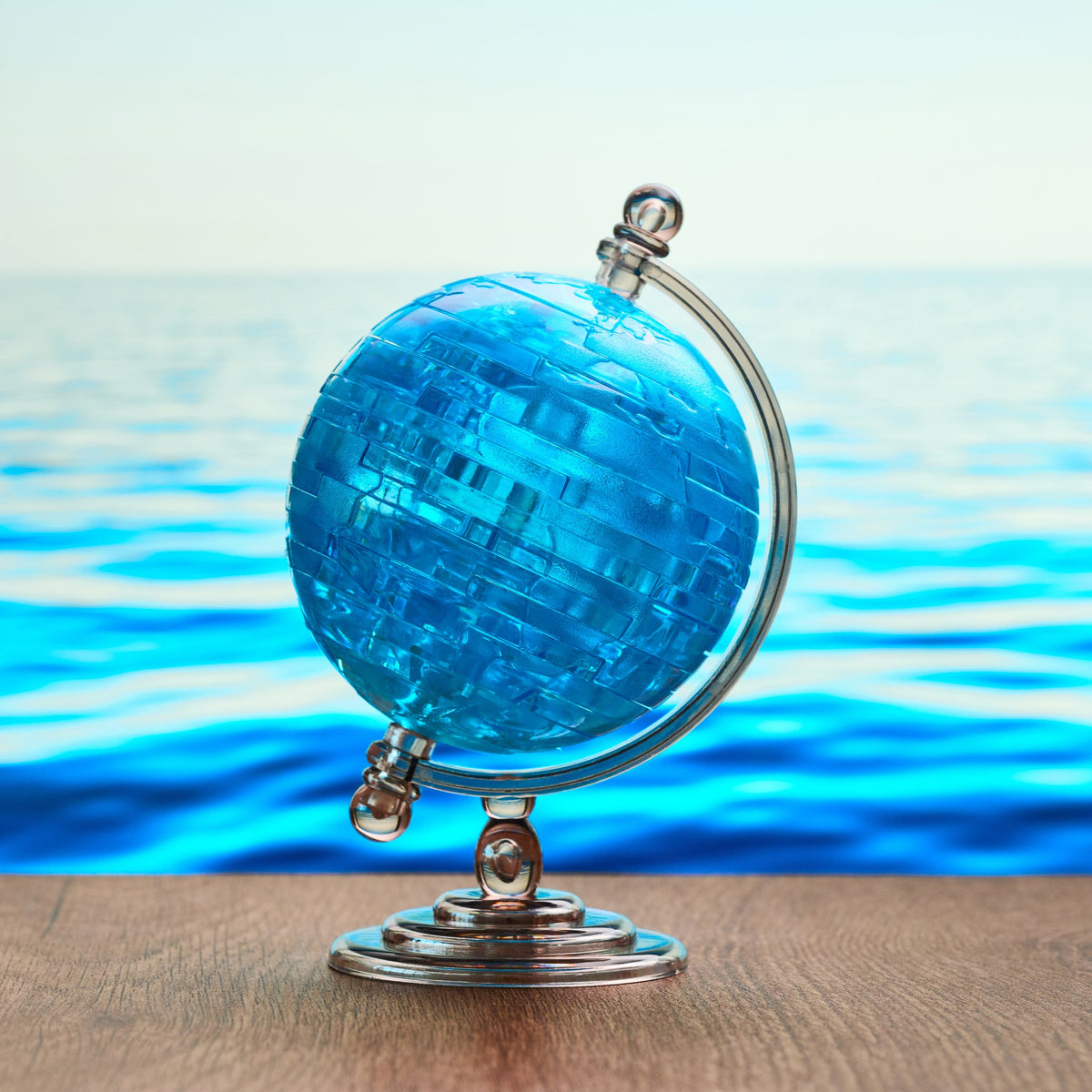 3D Globe Crystal Puzzle