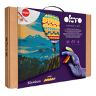 3D Modeling+Painting Kit 30x40cm - Hot Air Balloon Flight